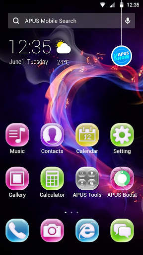 SOAP-APUS Launcher theme screenshot 1