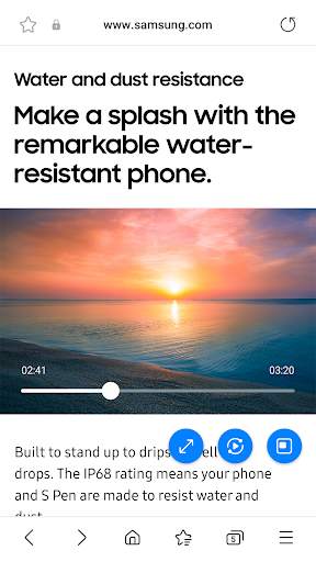 Samsung Internet Browser Beta screenshot 4