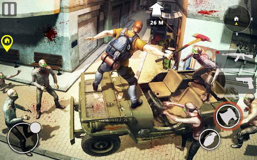 Death Invader: Zombie Survival Shooting Game screenshot 4