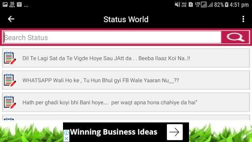 Best Status & Quotes | Status World screenshot 7