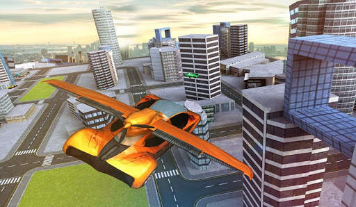 Flying Racing Car Simulator screenshot 2