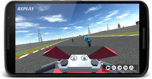 Racing bike rivals - real 3D racing game скриншот 3
