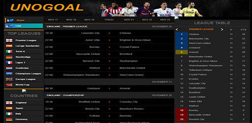 Nowgoal - Score & Jadwal Bola screenshot 1