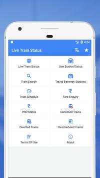 Live Train Status, PNR Status & Indian Rail Info screenshot 1
