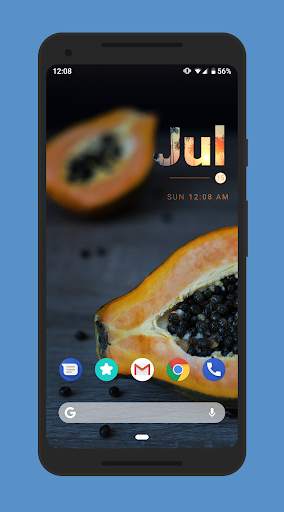 Tropical KWGT screenshot 5
