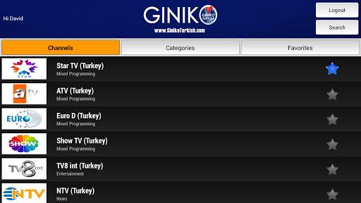 Giniko Turkish TV - Live & DVR screenshot 4
