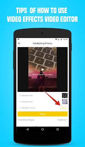 Amazing Video Effects Tips screenshot 1