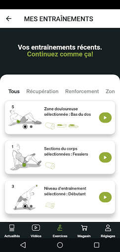 BLACKROLL® - Entraînement des fascias screenshot 3