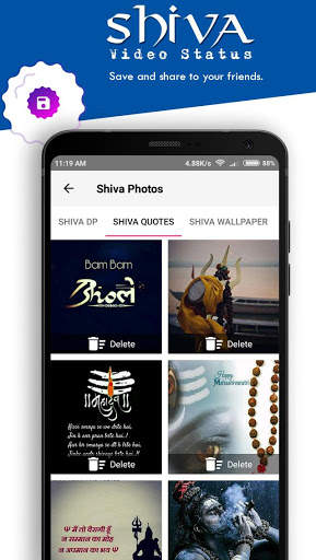 Shiva Video Status, Mahadev Wallpaper & Status screenshot 8