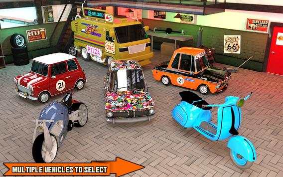 Pizza Delivery Boy: City Bike Driving Games screenshot 6