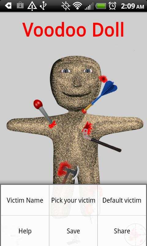 Voodoo Doll Lite screenshot 3