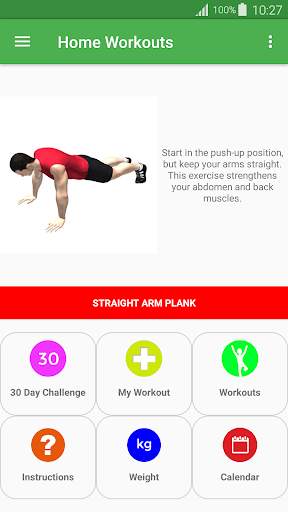 Home Workout - No Equipment 1 تصوير الشاشة