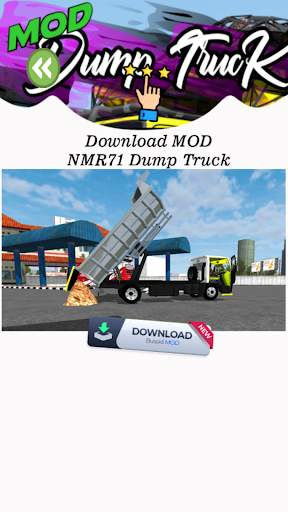 Bussid Mod Dump Truck Lengkap screenshot 7