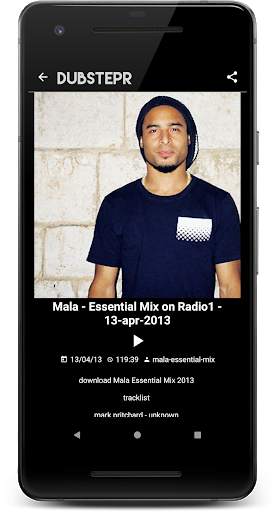 DUBSTEPR - Dubstep Mixes and Podcasts screenshot 3
