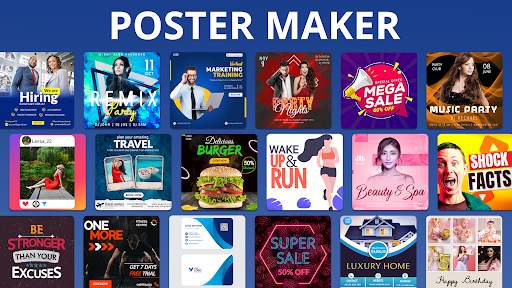 Poster Maker & flyer maker app screenshot 1