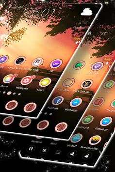Golden Sunset Launcher screenshot 2