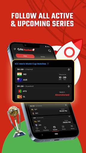 Cric Rocket: Cricket Live Line screenshot 8