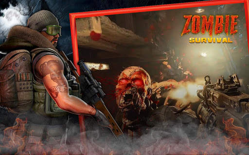 Zombie Survival Shooter - Sniper Warfare Offline screenshot 1