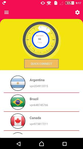 Ray Lock VPN screenshot 1