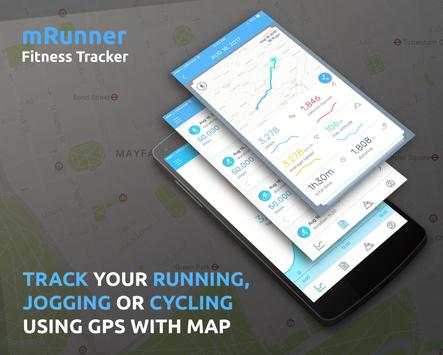 mRunner Cycling & Running Tracker with GPS screenshot 1