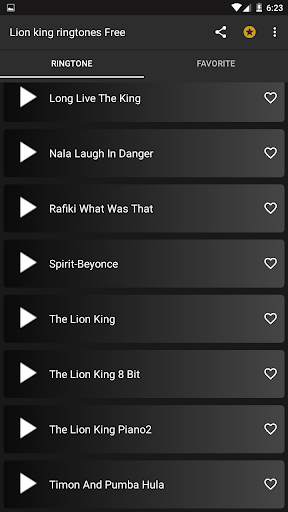 Ringtones Lion King скриншот 5