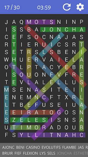 Mots Mêlés: Grilles illimitées screenshot 2