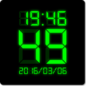 Digital Clock أيقونة