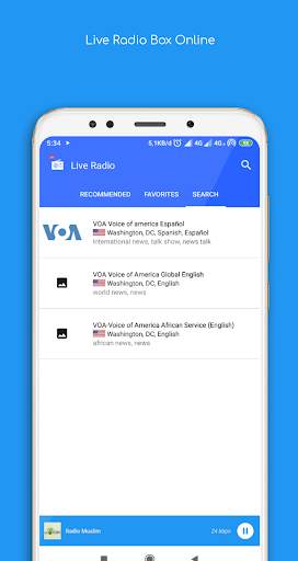 Live Radio Box Online - Radio FM & AM screenshot 4