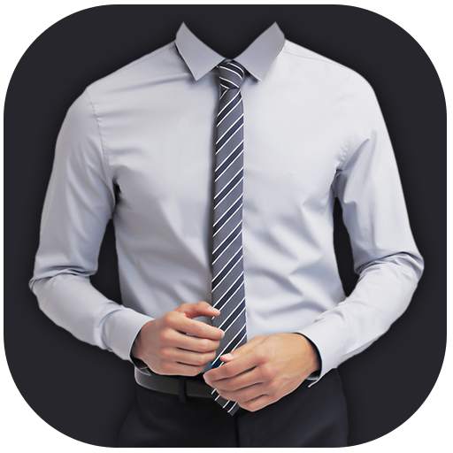 Men Shirt With Tie Suit Photo Editor 1.0