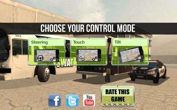 Police Car & Van Bus Parkir screenshot 5