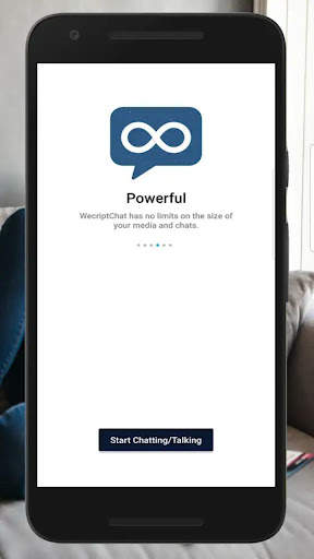 Chat Lite - An Encrypted Messenger App screenshot 1