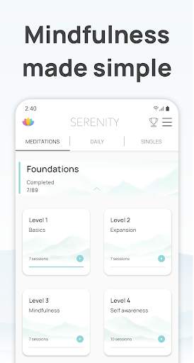 Serenity: Guided Meditation screenshot 2