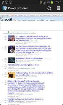 Proxy Browser screenshot 4