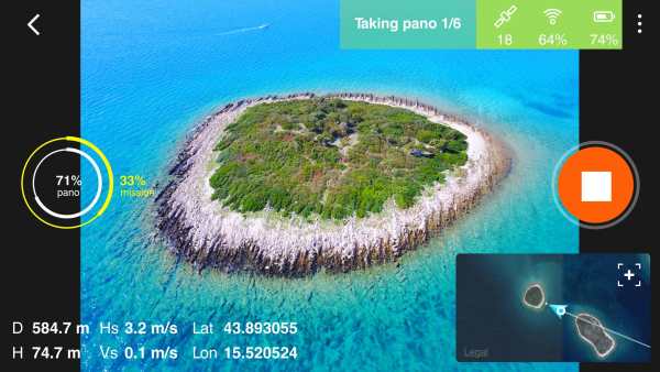 Okolo - DJI Flight Controller for 360° Panos screenshot 5