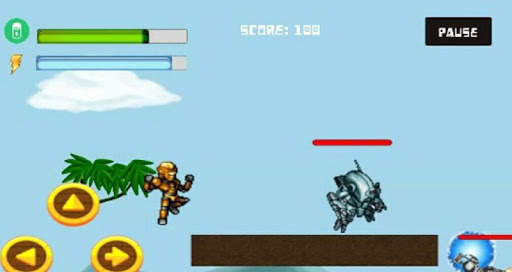 Metal Robot Kontra Soldier Warrior Action Game screenshot 1