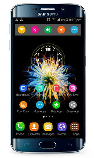 P30 Launcher Theme screenshot 2