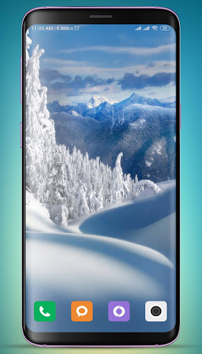 Snowfall Wallpaper HD screenshot 4