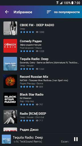 Online Radio - Free Internet Radio Player screenshot 5