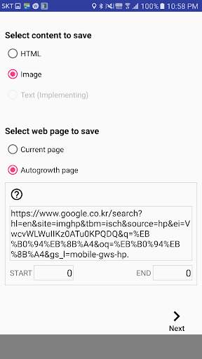 Web Download screenshot 2