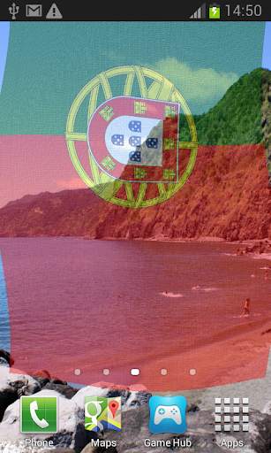 Portugal Flag Live Wallpaper screenshot 3