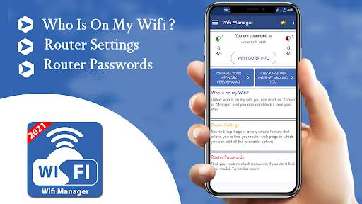 Wifi Connection Manager : Internet Speed Checker screenshot 1