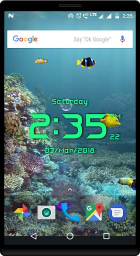 Aquarium live wallpaper with d screenshot 3