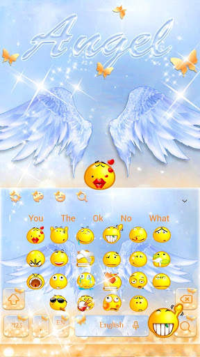 Silver Gold Keyboard Theme screenshot 3