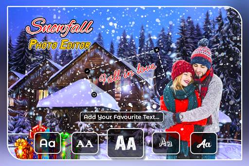 Snowfall Photo Editor screenshot 4