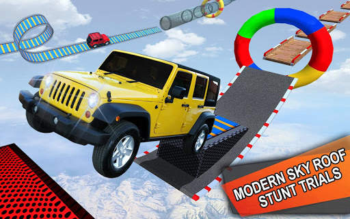 Impossible Jeep Stunt Driving: Impossible Tracks screenshot 1