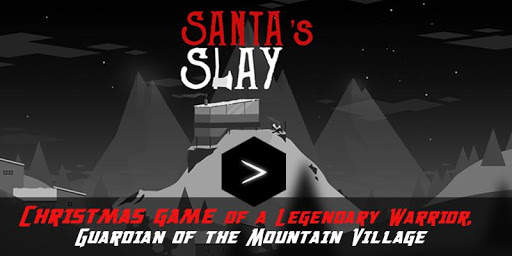 Santa Village Surfer - Xmas Game screenshot 1