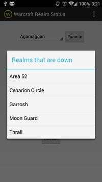 Warcraft Realm Status screenshot 3