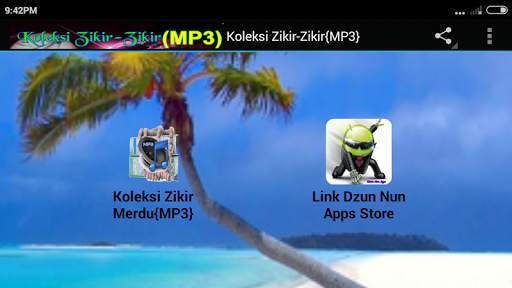 Koleksi Zikir-Zikir{MP3} 2 تصوير الشاشة