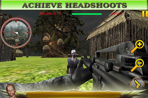 Zombie Gun Shooter : Strange Hero Jungle Survival screenshot 5