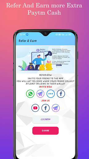 Quick Pay- Earn Wallet cash, spin & Play math Quiz screenshot 5